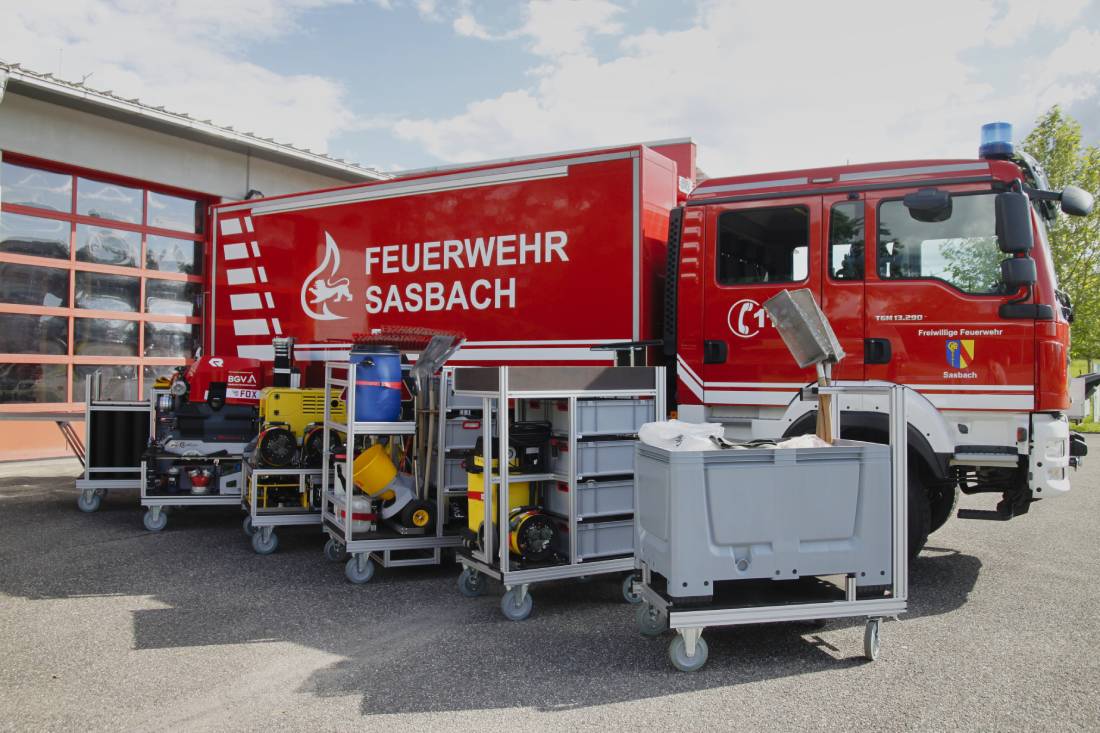 Gerätewagen Transport