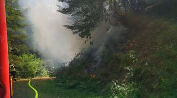 Am 1. August geriet eine Waldböschung am Hausacher Hechtsberg in Brand. Bei solchen Vegetationsbränden werden immer auch benachbarte Feuerwehren mit alarmiert. Die Gutacher Feuerwehr war in diesem Jahr schon bei acht Vegetationsbränden im Einsatz.